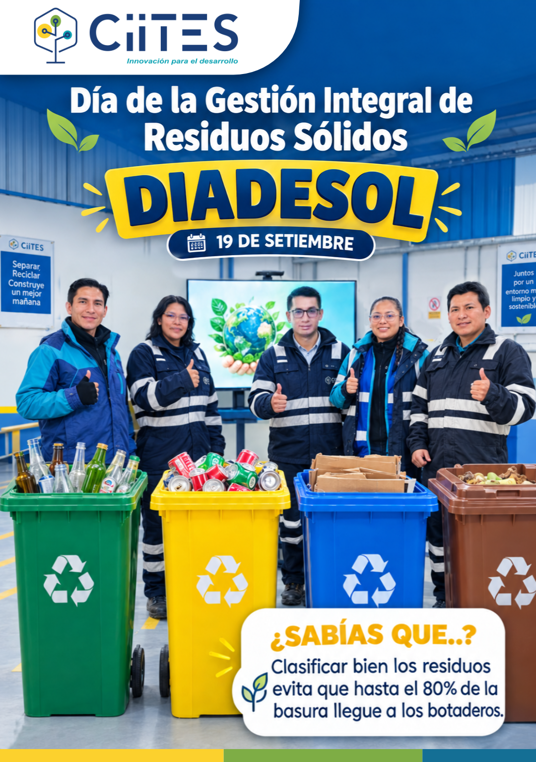¡Celebramos el Día de la Gestión Integral de Residuos Sólidos (DIADESOL)!